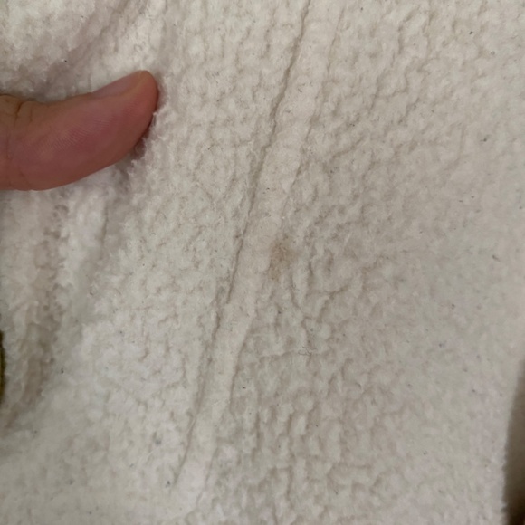 Madewell Sherpa Sweatshirt | Women's Size Extra Small - Picture 2 of 4